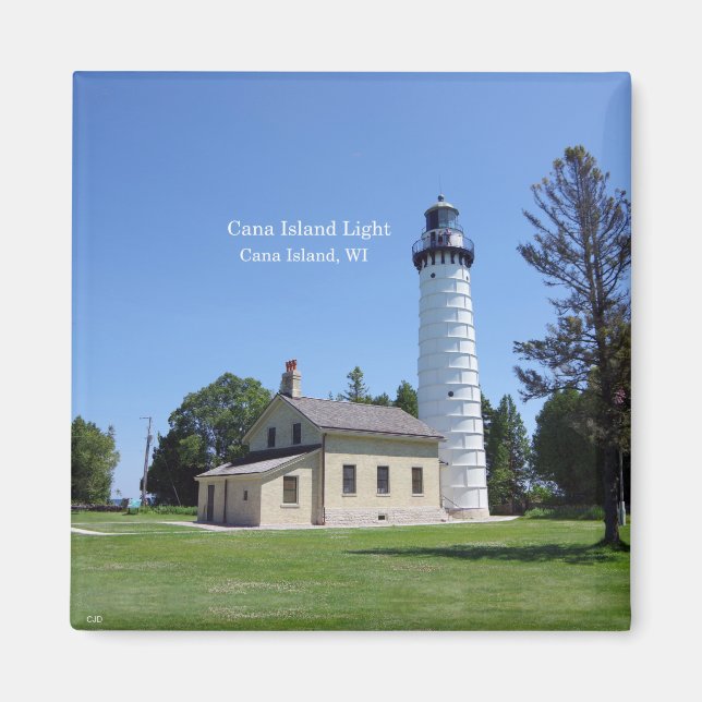 Cana Island Light magnet (Devant)