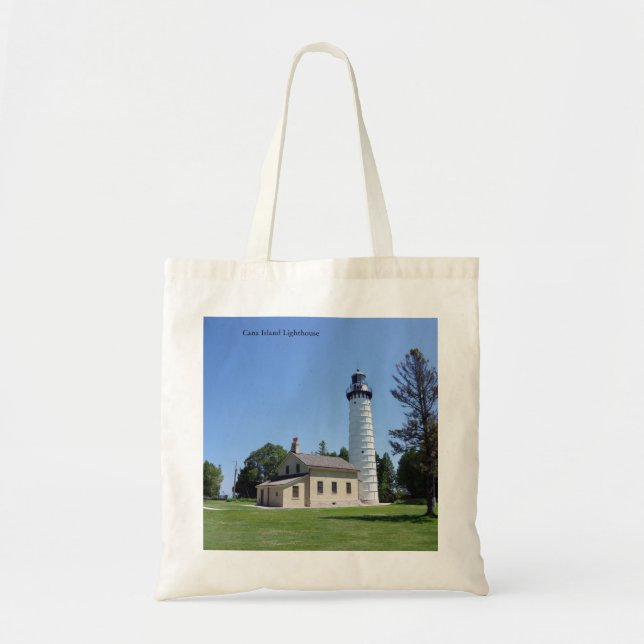 Cana Island Lighthouse tote bag (Devant)
