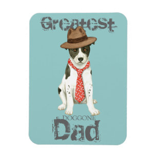 Canaan Chien Papa Magnet
