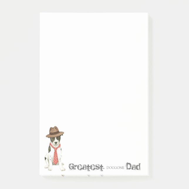 Canaan Chien Papa Post-it Notes (Devant)