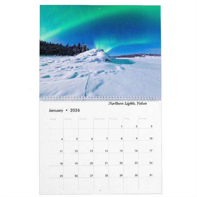 Canada 2022 - Grand Calendrier (Jan 2026)