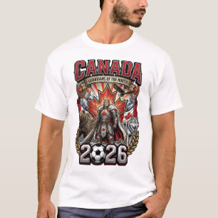 Canada 2026 T-Shirt personnalisé pour les fans de 