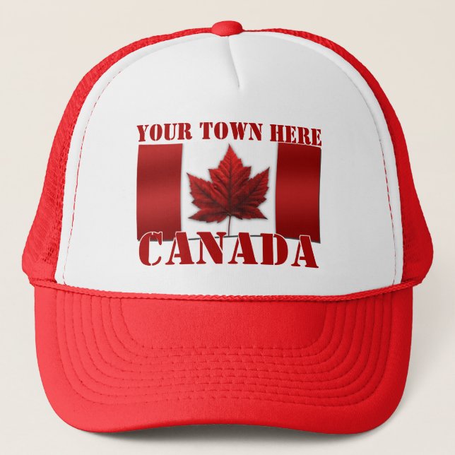 Canada Casquettes Personnalisé Canada Souvenir Cas (Devant)