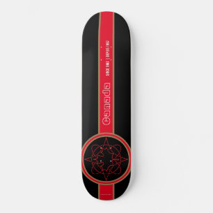 Canada depuis 1867 Black Skateboard