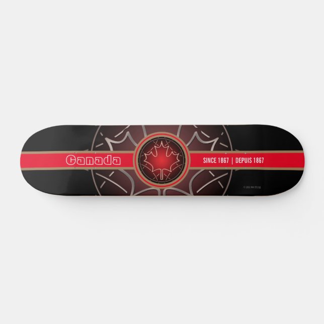 Canada depuis 1867 Skateboard (Horz)