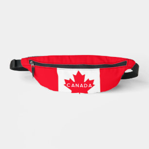 CANADA. Drapeau canadien. Patriotique. Sac banane