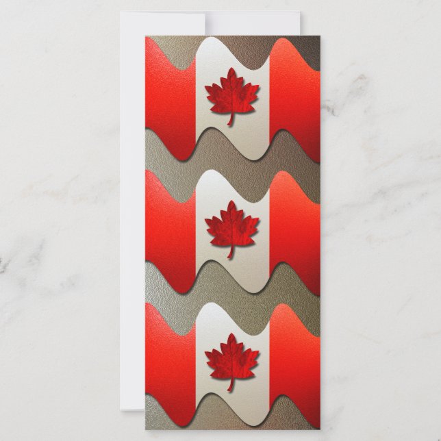 Canada Flag-Chrome par Shirley Taylor (Devant)