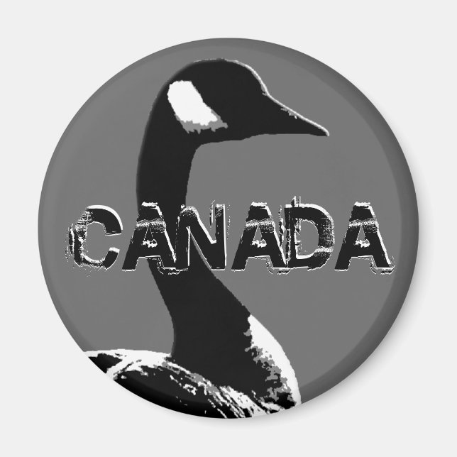 Canada Goose Magnet Canada Souvenir Fridge Magnets (Devant)