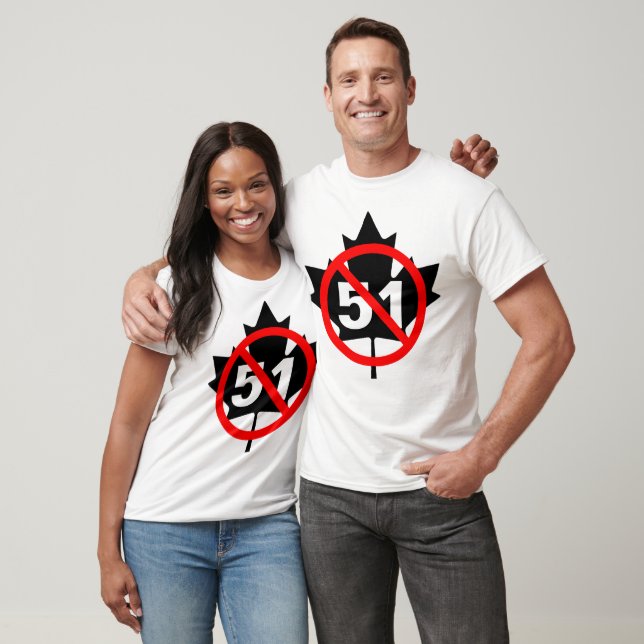 Canada Jamais 51e T-shirt (Unisexe)