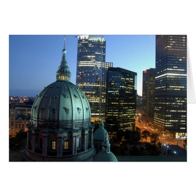 Canada, Québec, Montréal. Montréal centre-ville, (Devant horizontal)