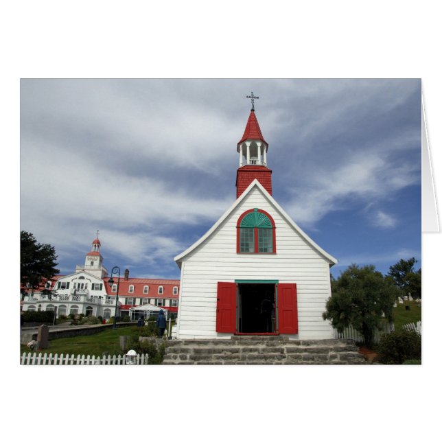 Canada,  Québec,  Tadoussac. Petite Chapelle, (Devant horizontal)