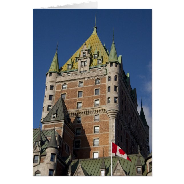 Canada, Québec, Ville de Québec. Fairmont Château (Devant)