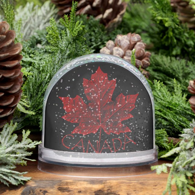 Canada Snow Globe Personalized Canada Snow Globes (Hiver)