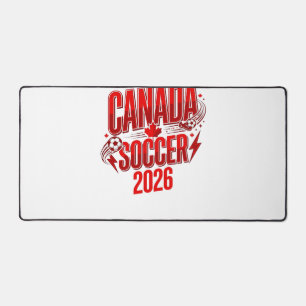 Canada Soccer 2026 Soccer Bold Typographie de pays