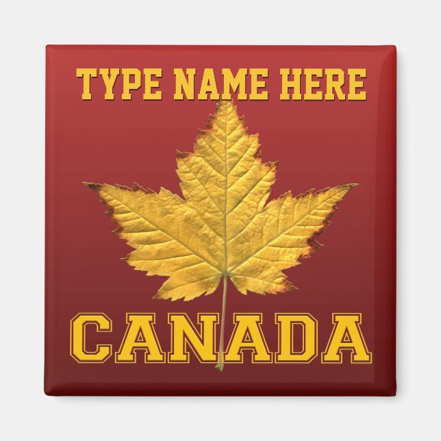 Canada Souvenir Aimant Frigo Canada Souvenir (Devant)