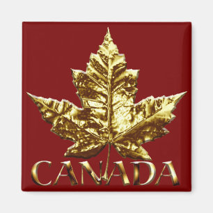 Canada Souvenir Frigo Magnet Gold Canada Cadeau