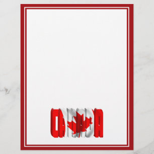 CANADA Texte du drapeau canadien