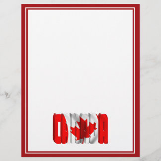 CANADA Texte du drapeau canadien