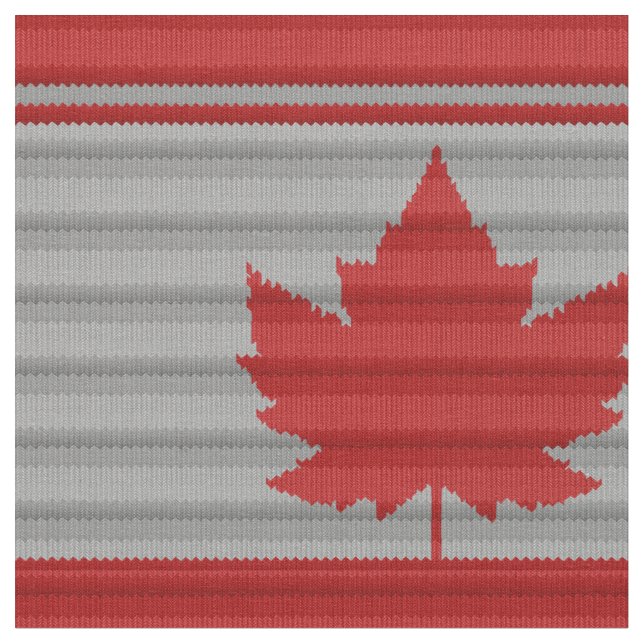 Canada Tissu Customisé Knit Imprimer Tissu Canada (Fermer)