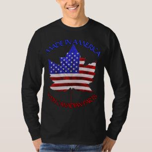 Canada USA Chemise Personnalisée T-shirts du Canad