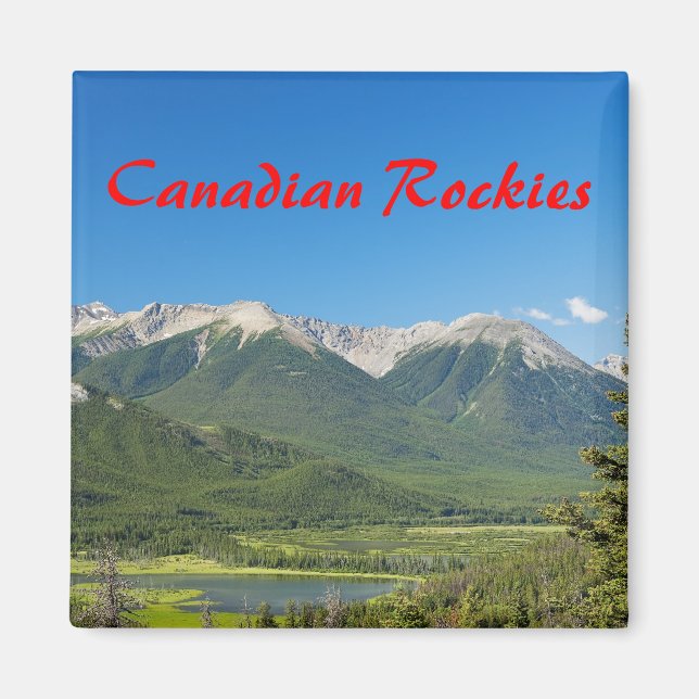 Canadian Rockies Magnet (Devant)