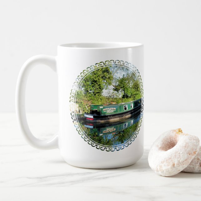 CANAL BATEAUX CAFÉ MUG (Avec donut)