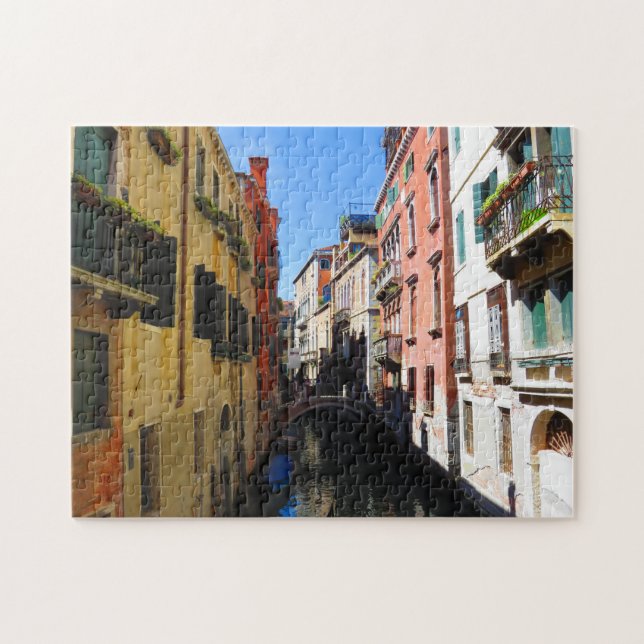 Canal caché à Venise - puzzle (Horizontal)