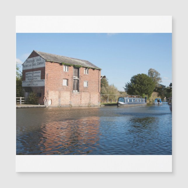 Canal de Llangollen Ellesmere Angleterre (Devant)