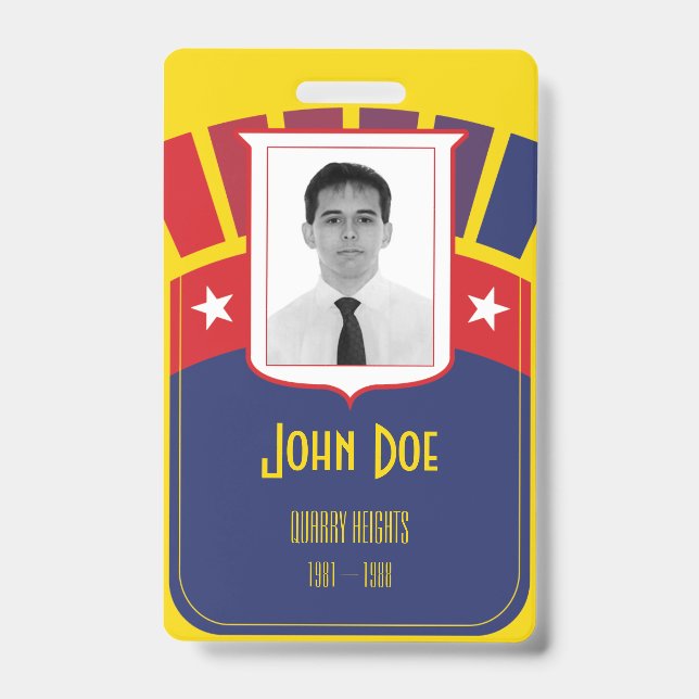 Canal de Panama Badge Zonien & Lanyard (Face)