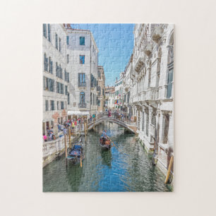 Canal de Venise et puzzle de pont