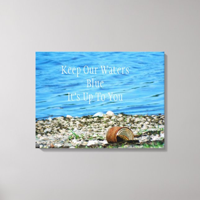 Canapé rouillé par Blue Water Message Toile envelo (Recto)