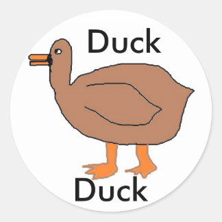 canard, autocollant