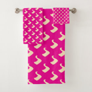 Canard canard diagonale enfants rose chaud