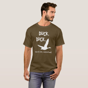 Canard, Canard, Goose T-shirt personnalisable