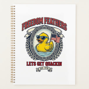 Canard de la liberté humour patriotique vintage