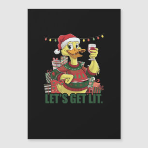 Canard de Noël, Allumons la fête 