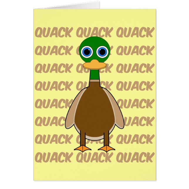 canard drôle (Devant)