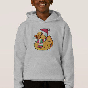 Canard en caoutchouc de Noël