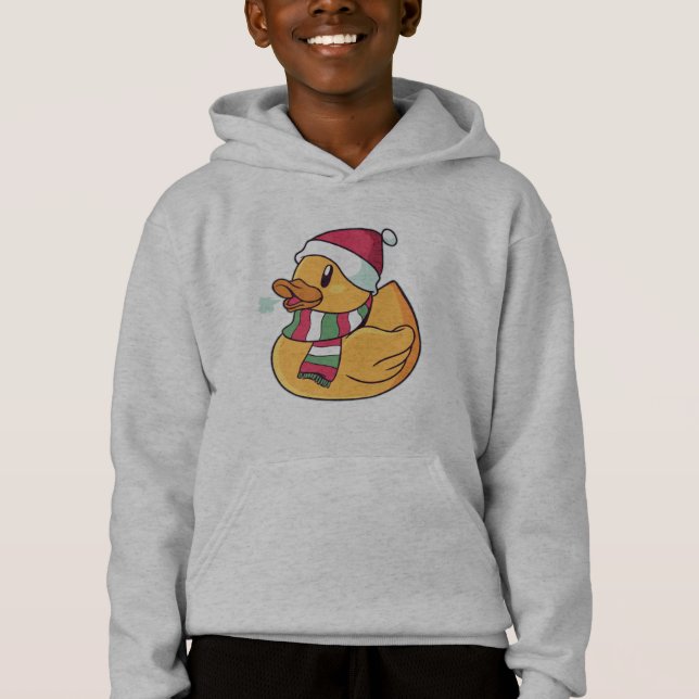 Canard en caoutchouc de Noël  (Devant)