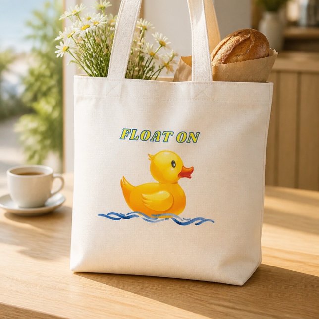 Canard en caoutchouc | Sac fourre-tout géant Float (Créateur téléchargé)