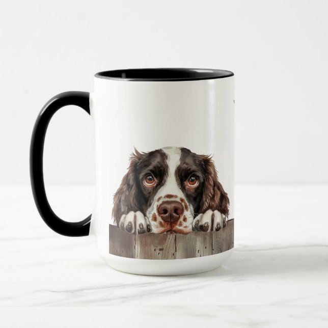 Canard espagnol Springer anglais Mug (Gauche)