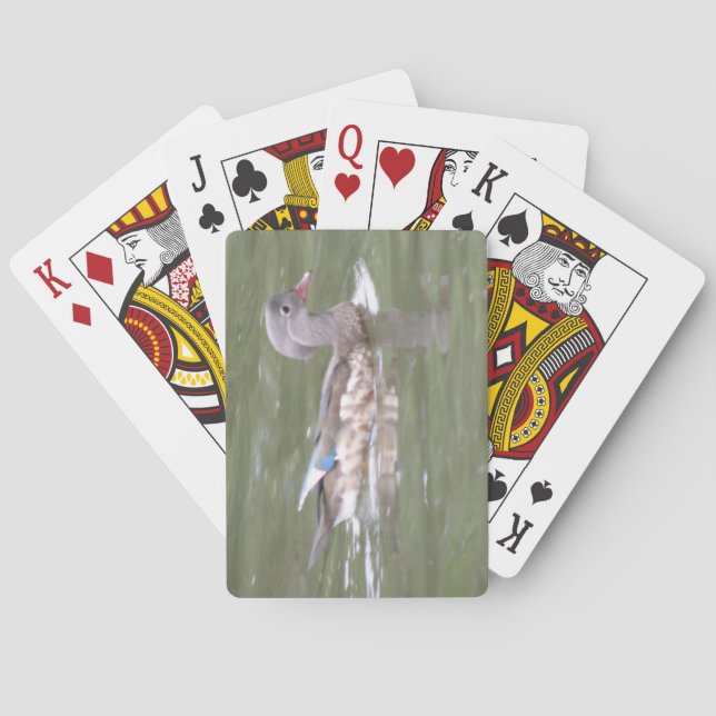 Canard sur le lac Cartes de Jeu (dos)