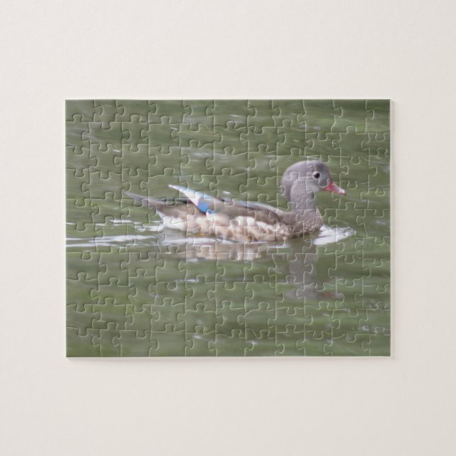 Canard sur le Puzzle du lac (Horizontal)