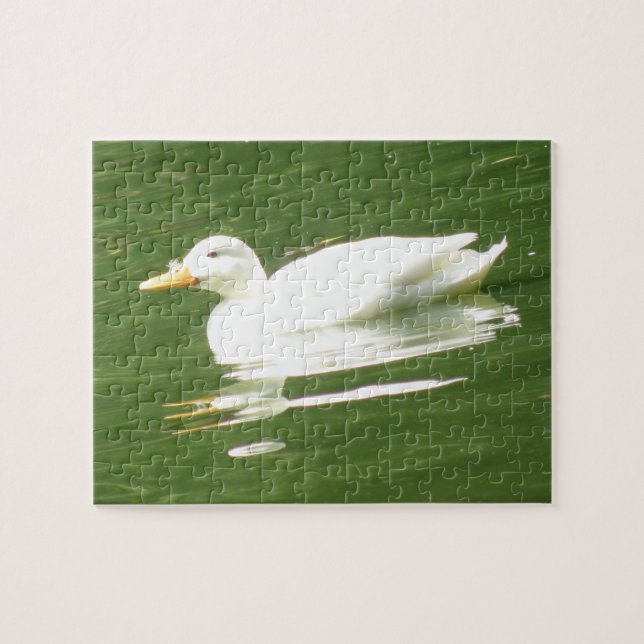 Canard sur l'eau Puzzle (Horizontal)