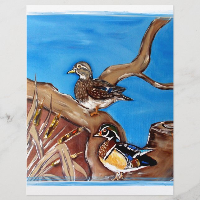 CANARDS BOIS (Devant)