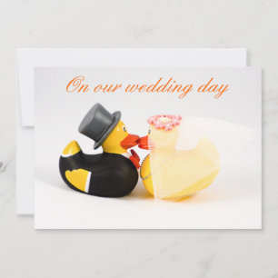 Canards de mariage