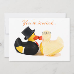 Canards de mariage 3 - Faire-part de mariage