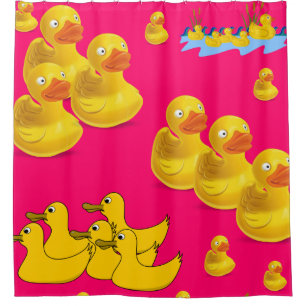 Canards de rideau de douche
