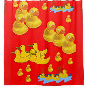 Canards de rideau de douche