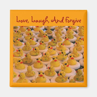 Canards en caoutchouc jaune Magnet de devis inspir